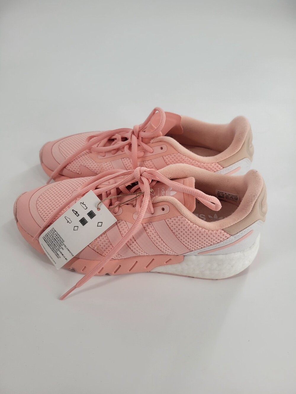adidas Women’s Pink Mesh Running Sneakers Size 7.5 New